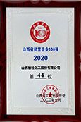 2020年山西省民營企業(yè)100強